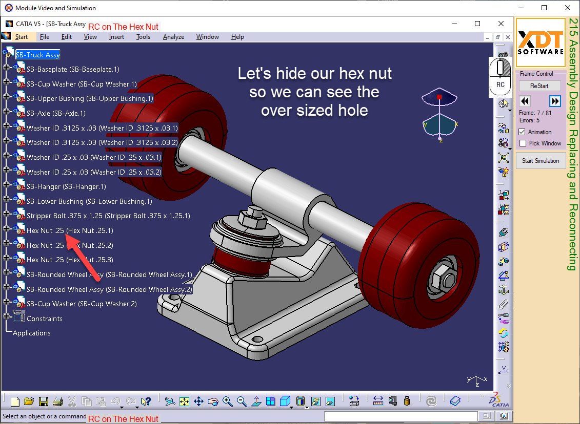 CATIA V5 Simulation Training